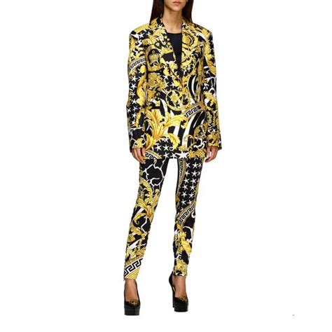 nadelstreifenanzug versace|Women's Versace Sale .